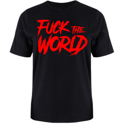 Zeige Details für Fuck the World - Shirt (schwarz) Bild von Fuck the World - Shirt (schwarz)