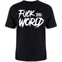 Zeige Details für Fuck the World - Shirt (schwarz) Bild von Fuck the World - Shirt (schwarz)
